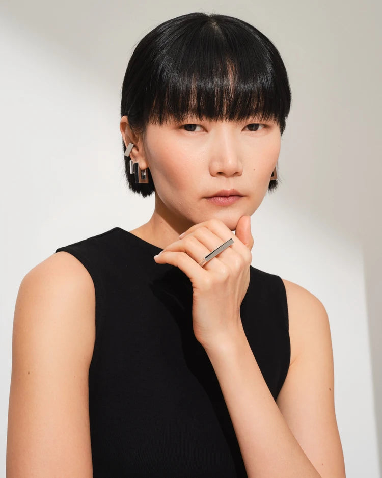 Tom Wood Square Ear Cuff