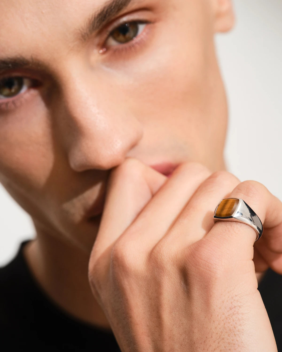 TOMWOOD Kay Ring Tiger Eye