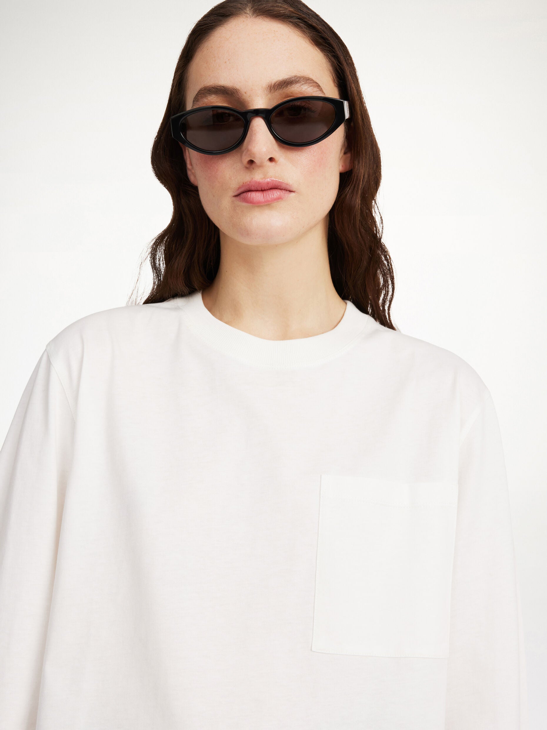 By Malene Birger Fayeh oversized longsleeve Soft White
