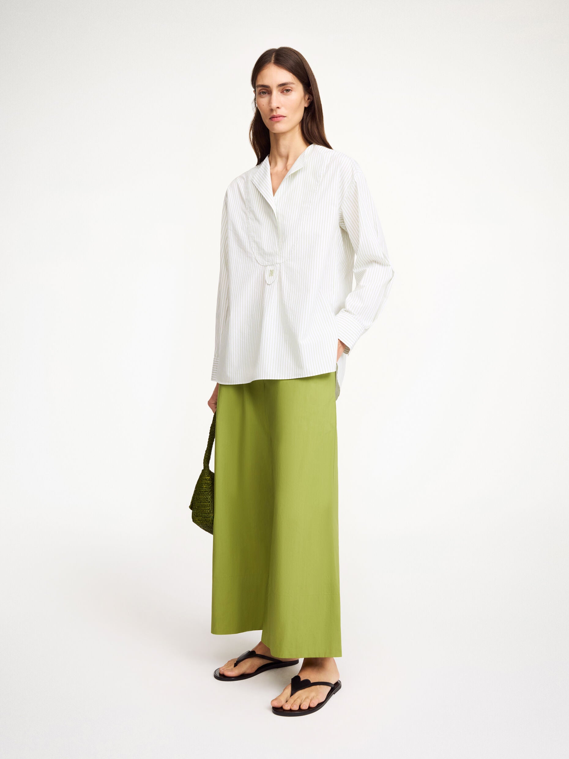 By Malene Birger Fayette organic cotton shirt stripe