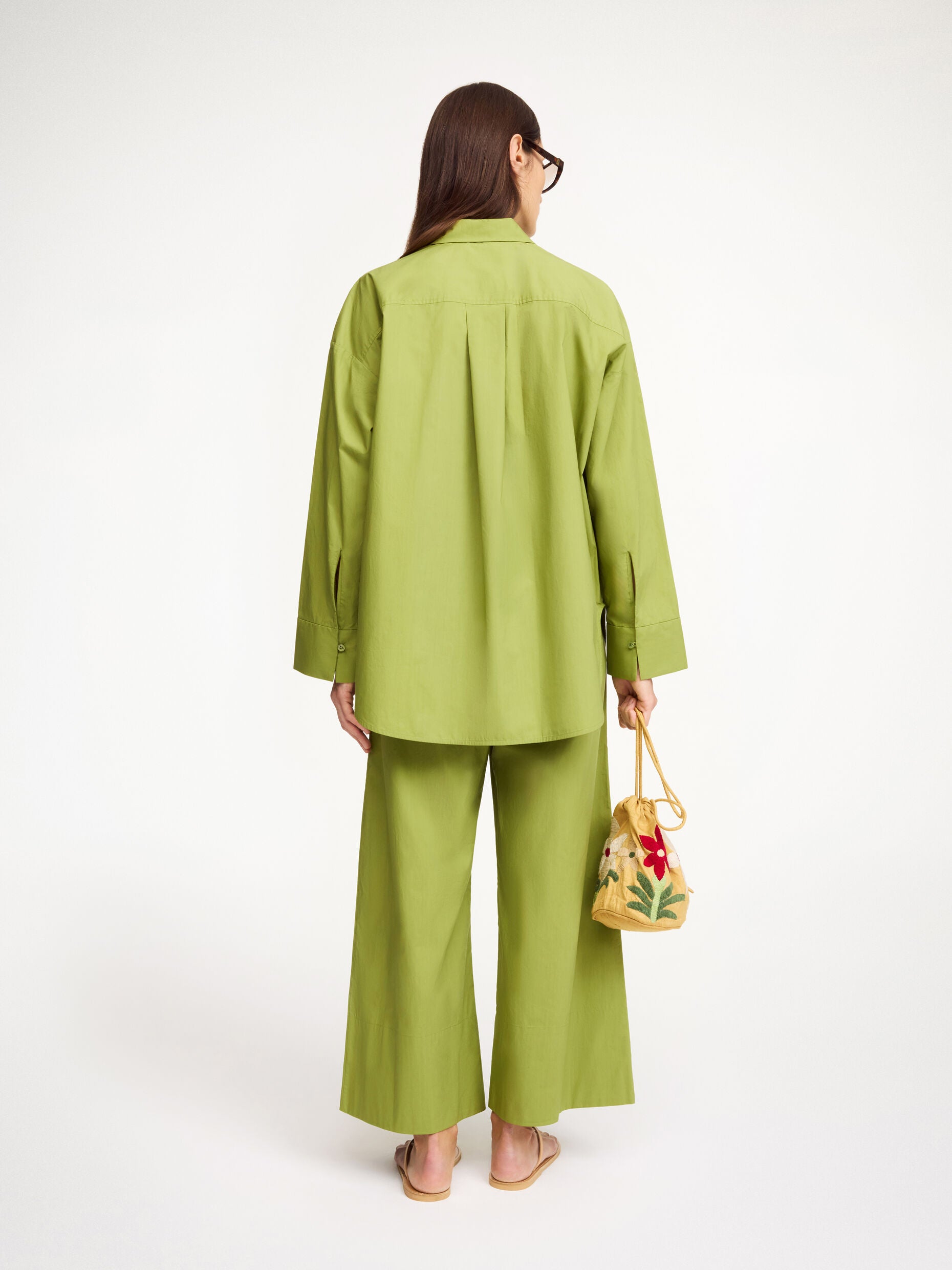 By Malene Birger Derris organic cotton shirt Grasshopper