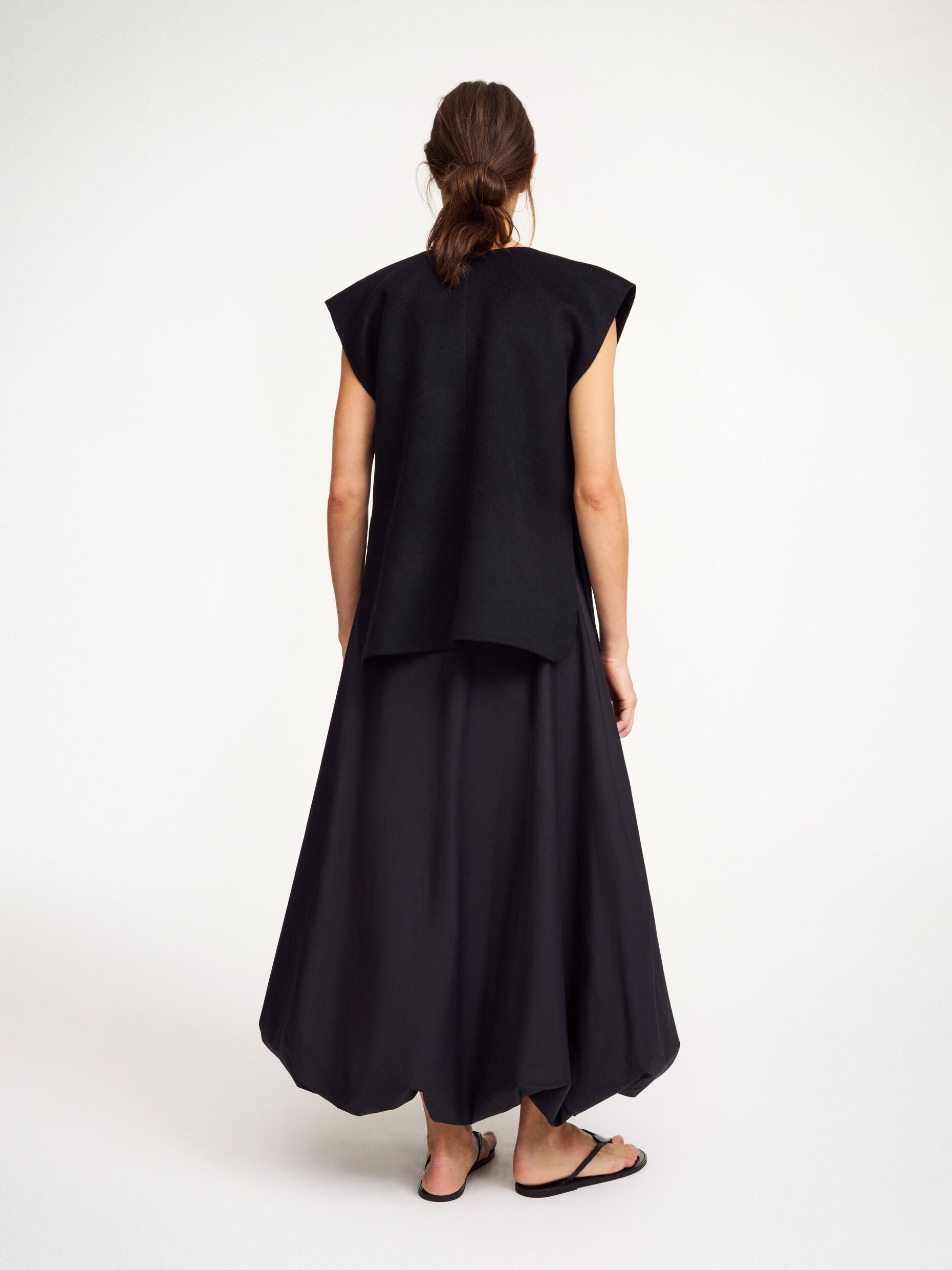 By Malene Birger Aubrey organic cotton skirt black