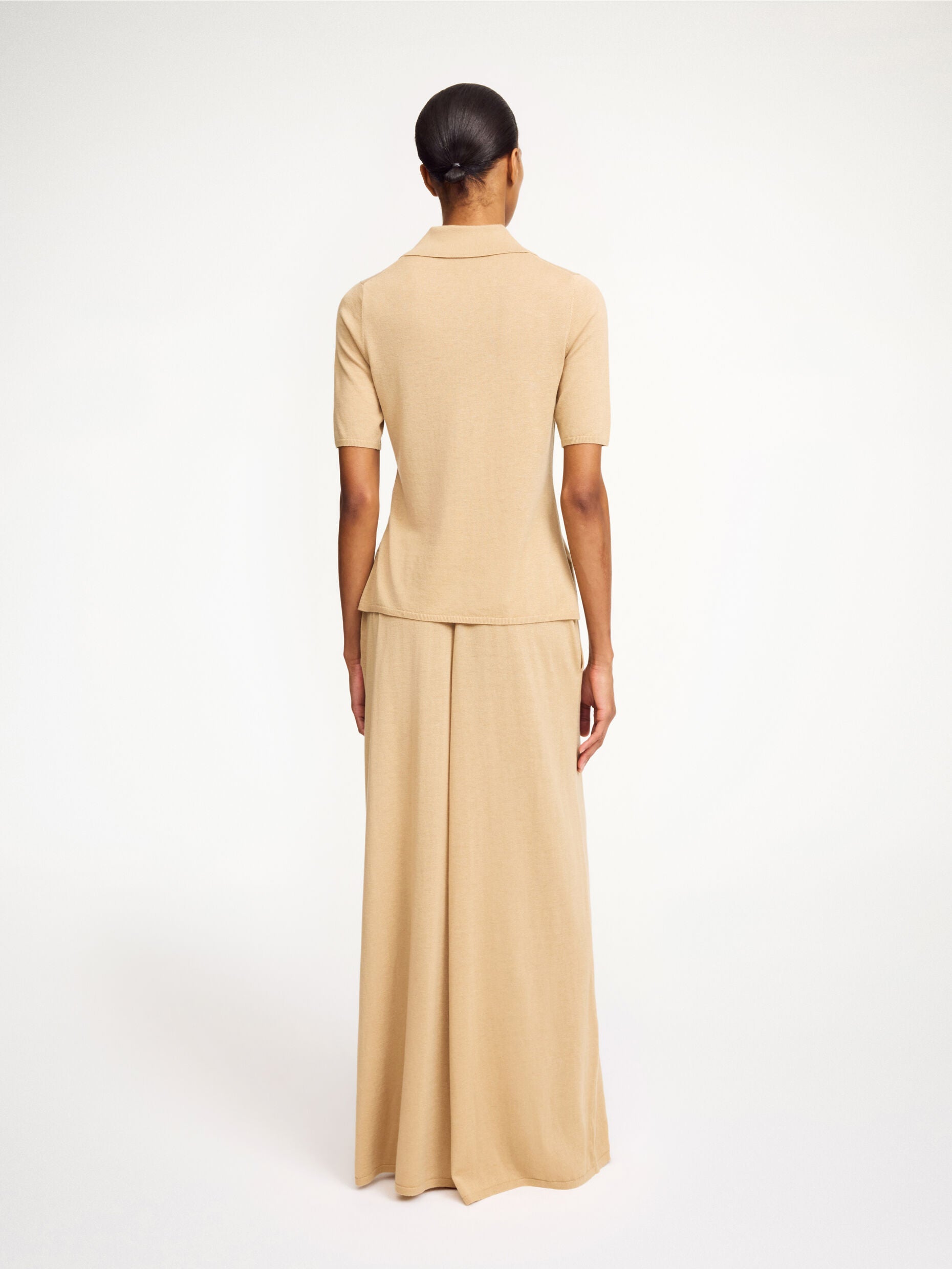 By Malene Birger Dotta blouse Dark Sand
