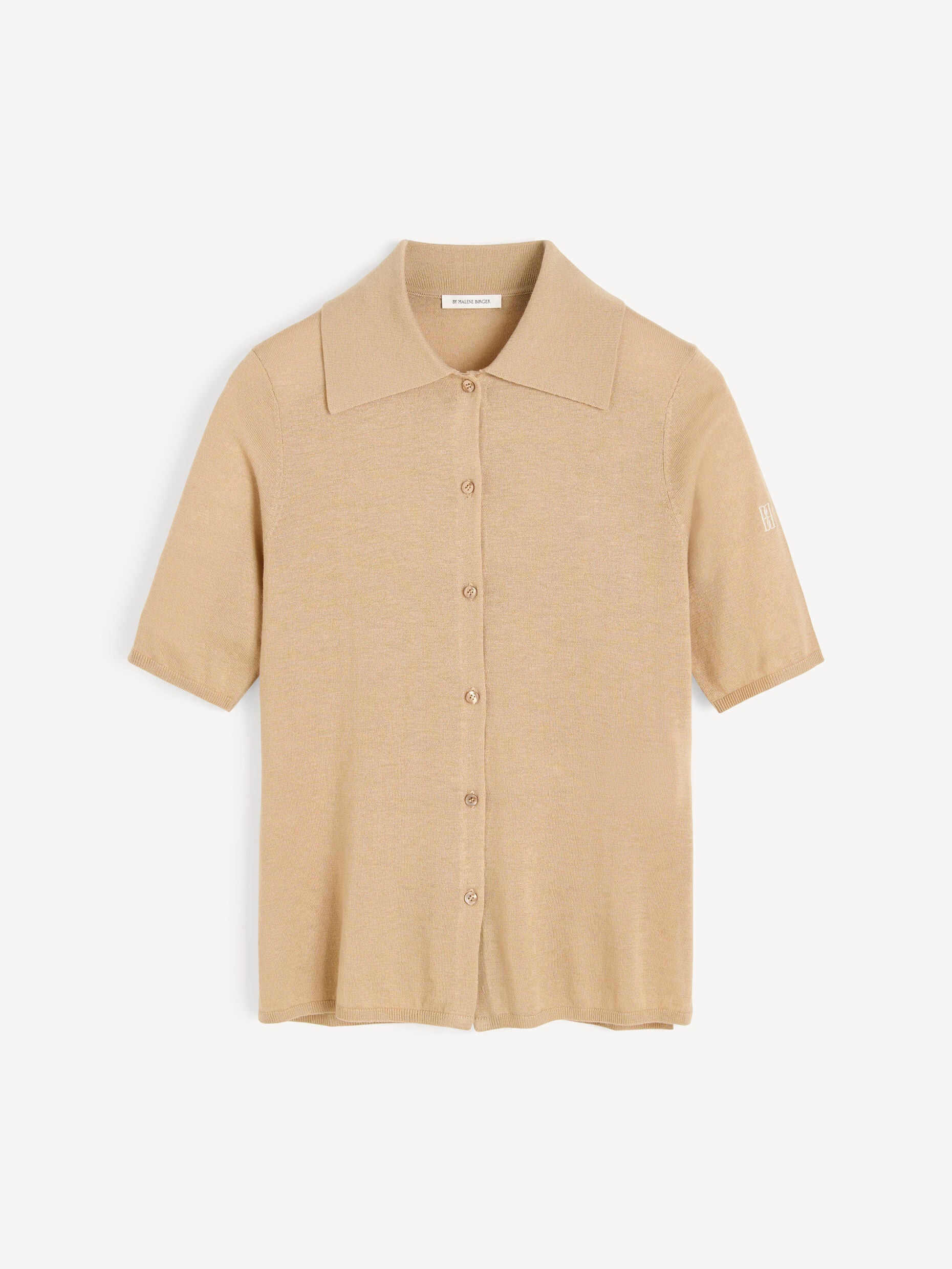 By Malene Birger Dotta blouse Dark Sand