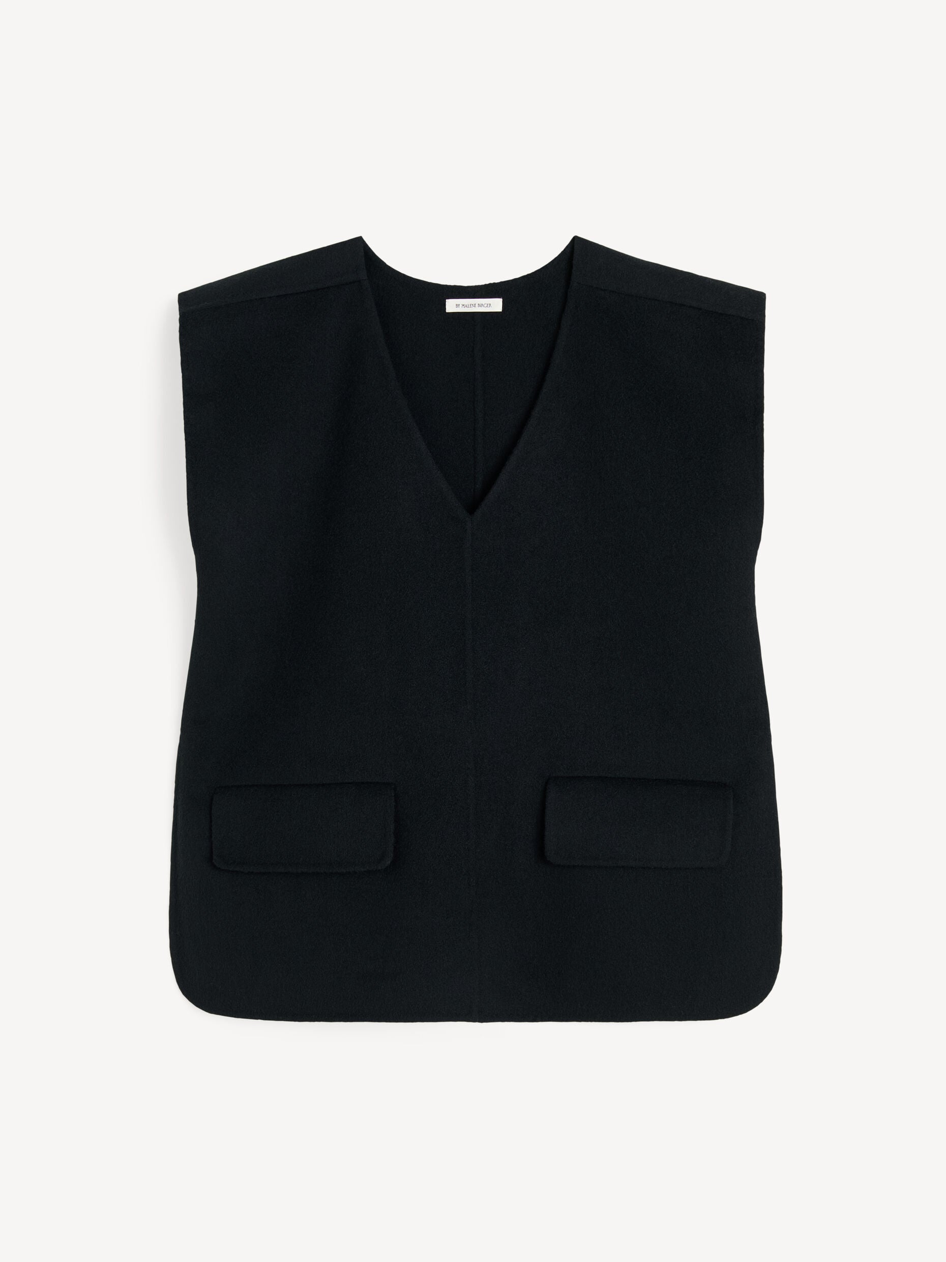 By Malene Birger Cilia wool vest black