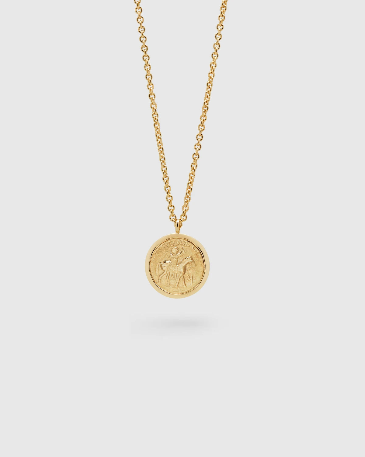 Tom Wood Coin Pendant Gold 20.5