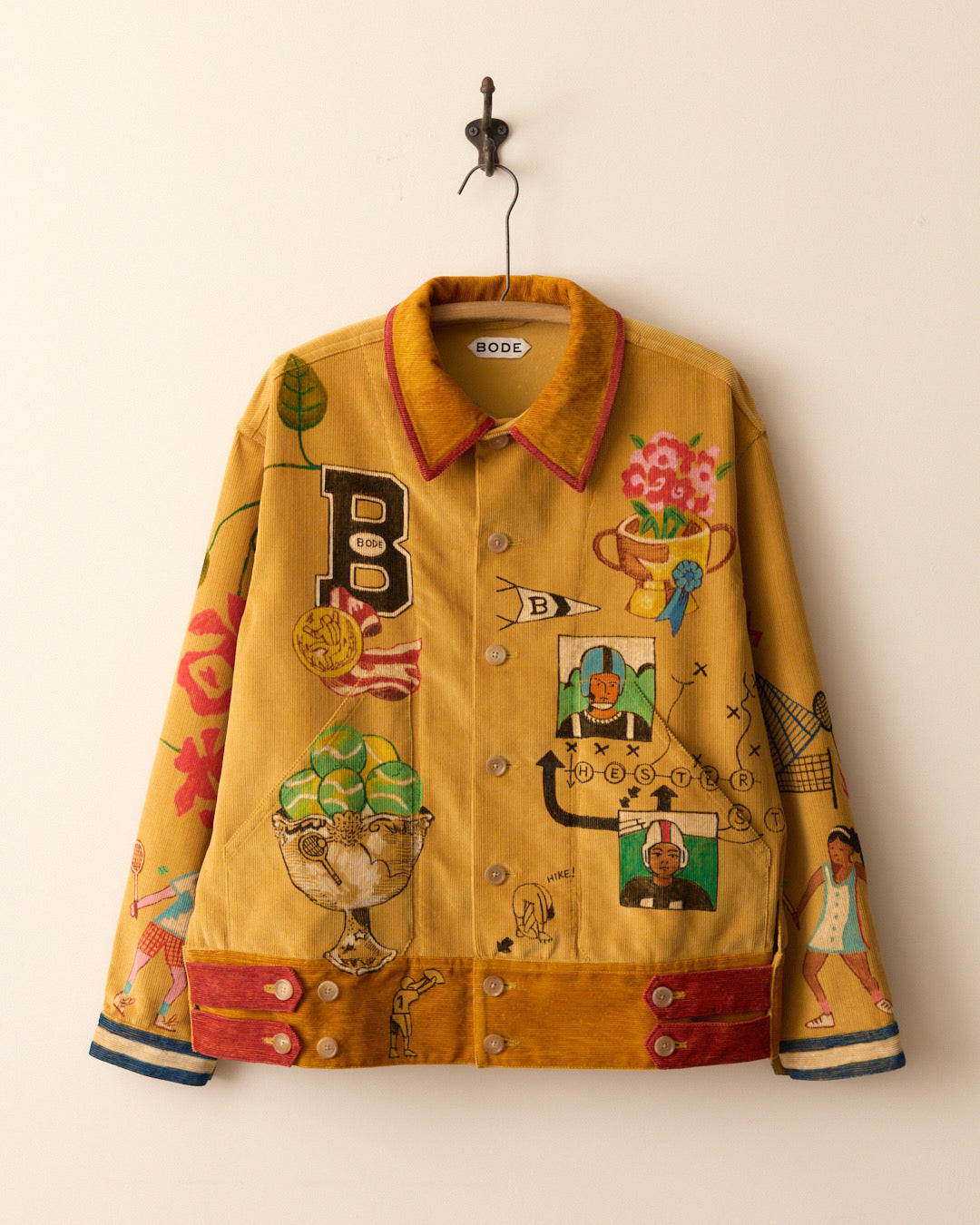 Bode Senior Cord - Recreation Side Tab Jacket.