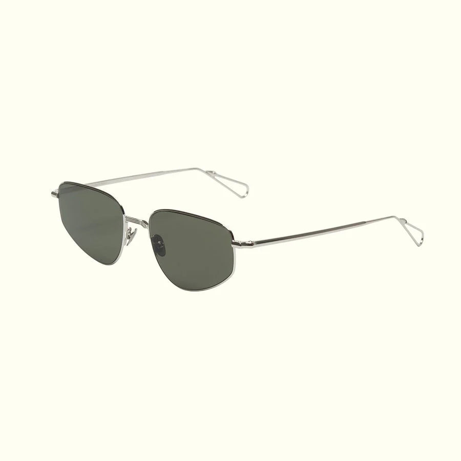 AHLEM Quai Branly White Gold/Green - Bevelled