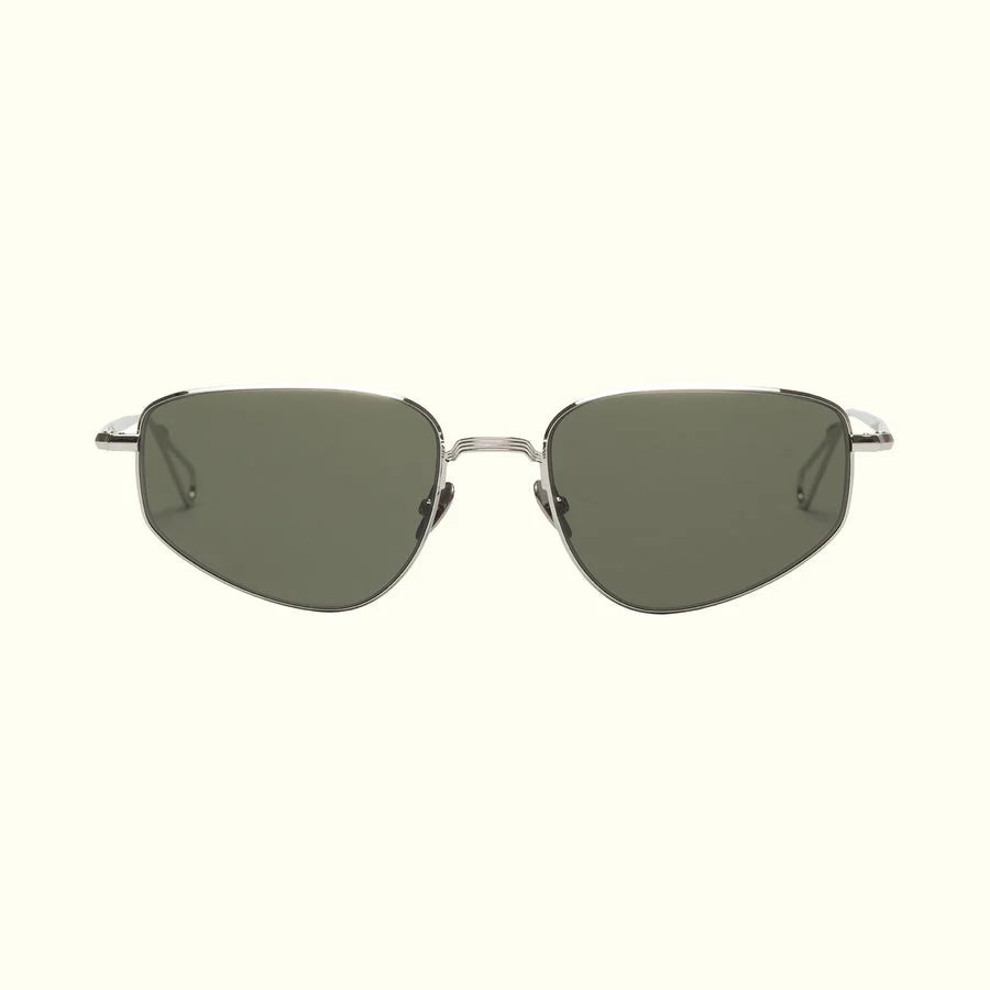 AHLEM Quai Branly White Gold/Green - Bevelled