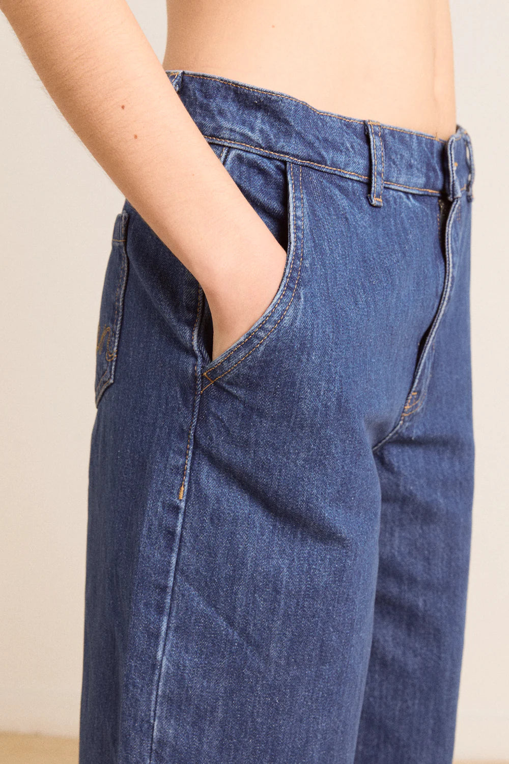 Damson Madder Iza Cullote - Texas Wash