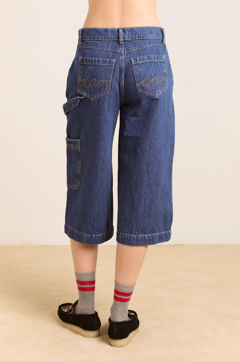 Damson Madder Iza Cullote - Texas Wash
