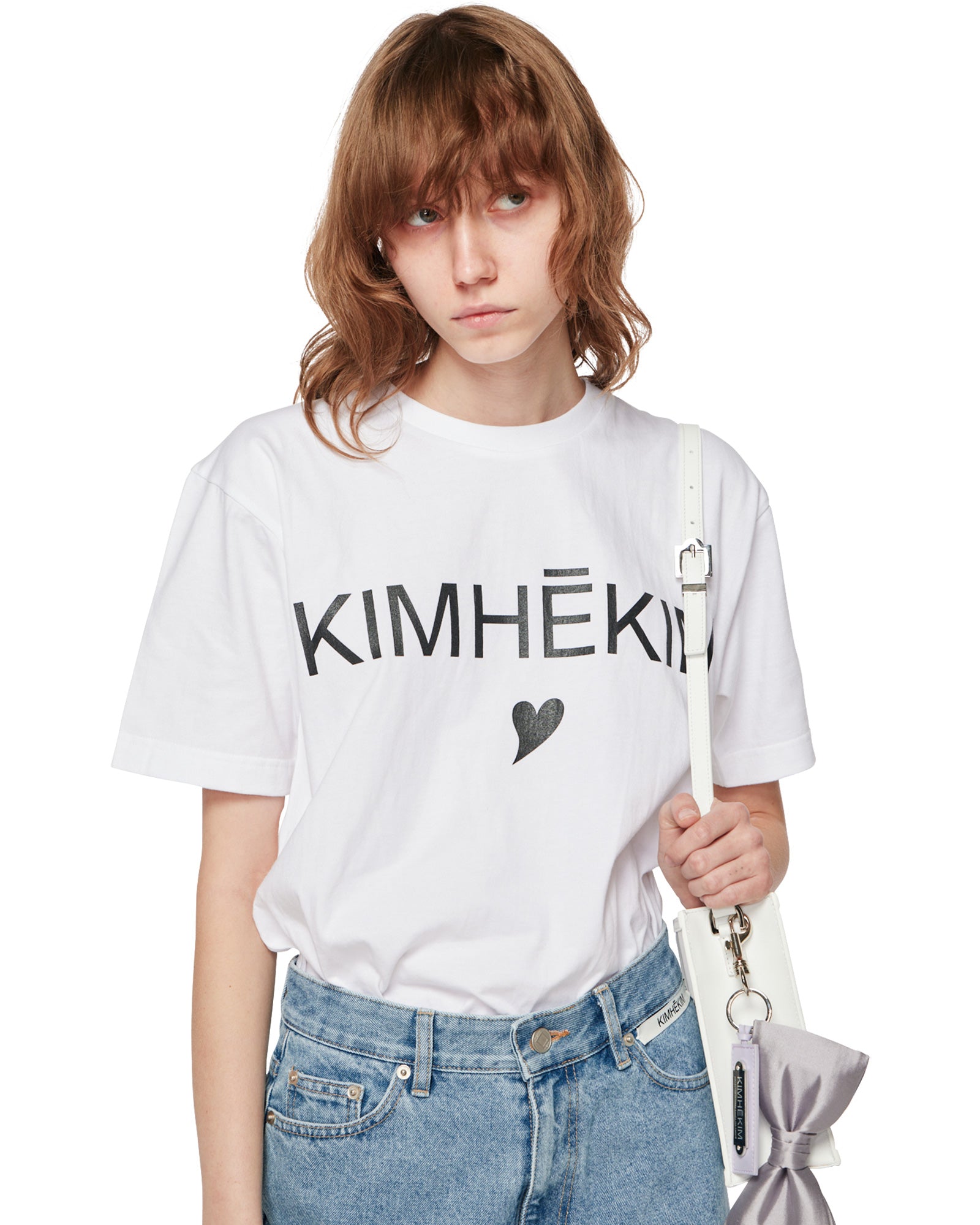 KIMHEKIM Heart t-shirt white