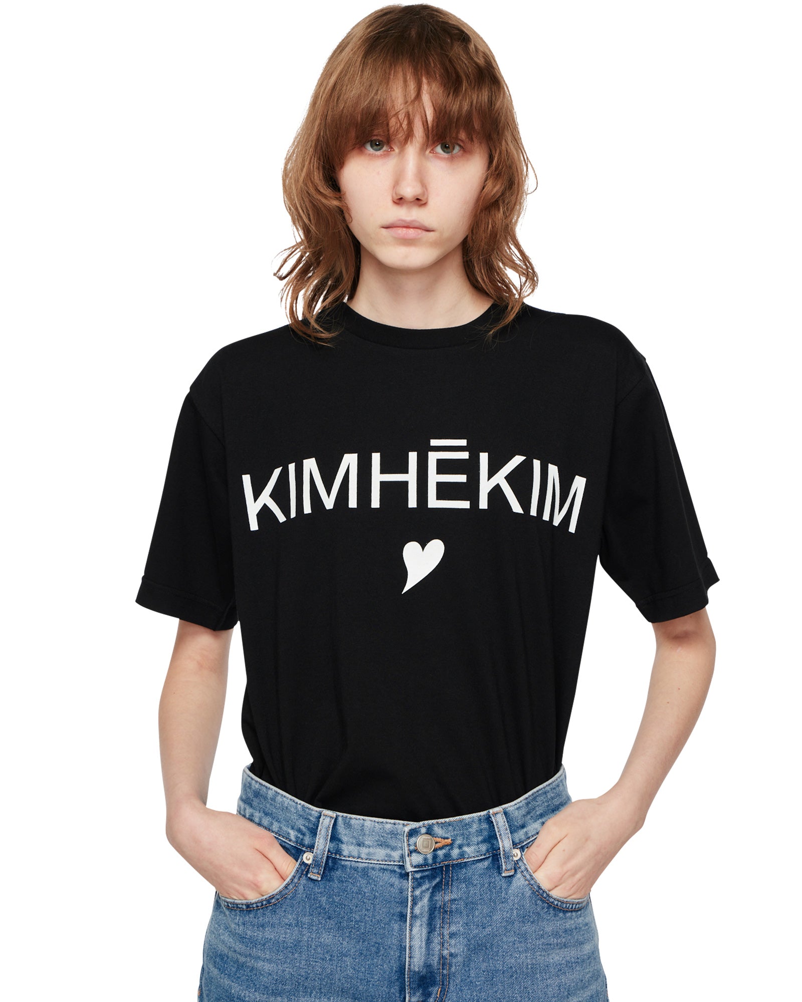 KIMHEKIM Heart t-shirt black