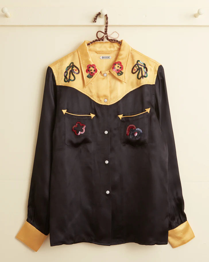 BODE Sequin Rodeo Shirt