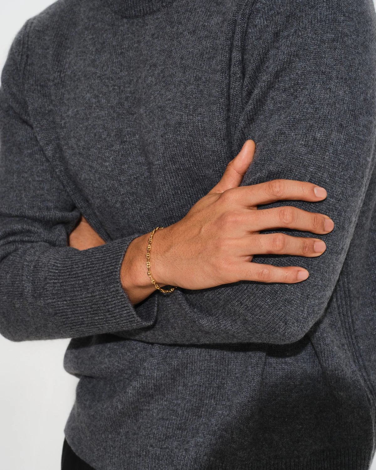 Tom Wood Cable Bracelet Gold