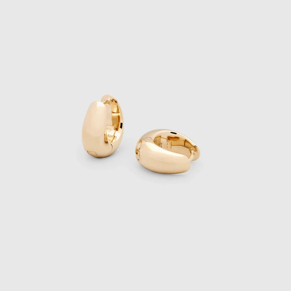 TOMWOOD Ice Hoops Earring Small Gold