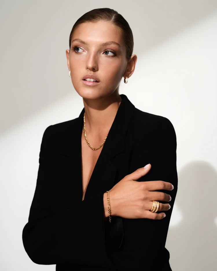 Tom Wood Bo Bracelet Medium Gold