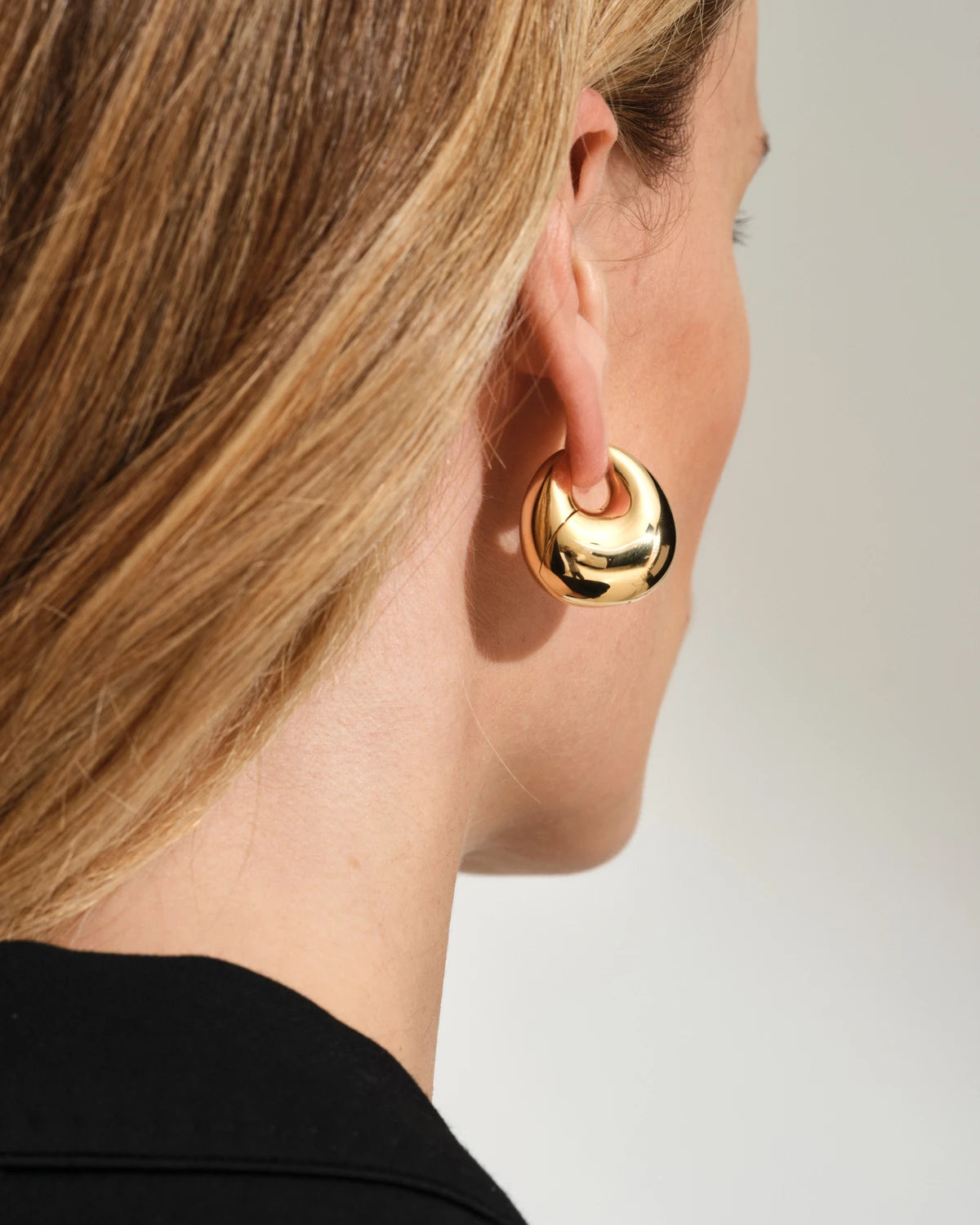 TOMWOOD Bao Hoops Large Gold