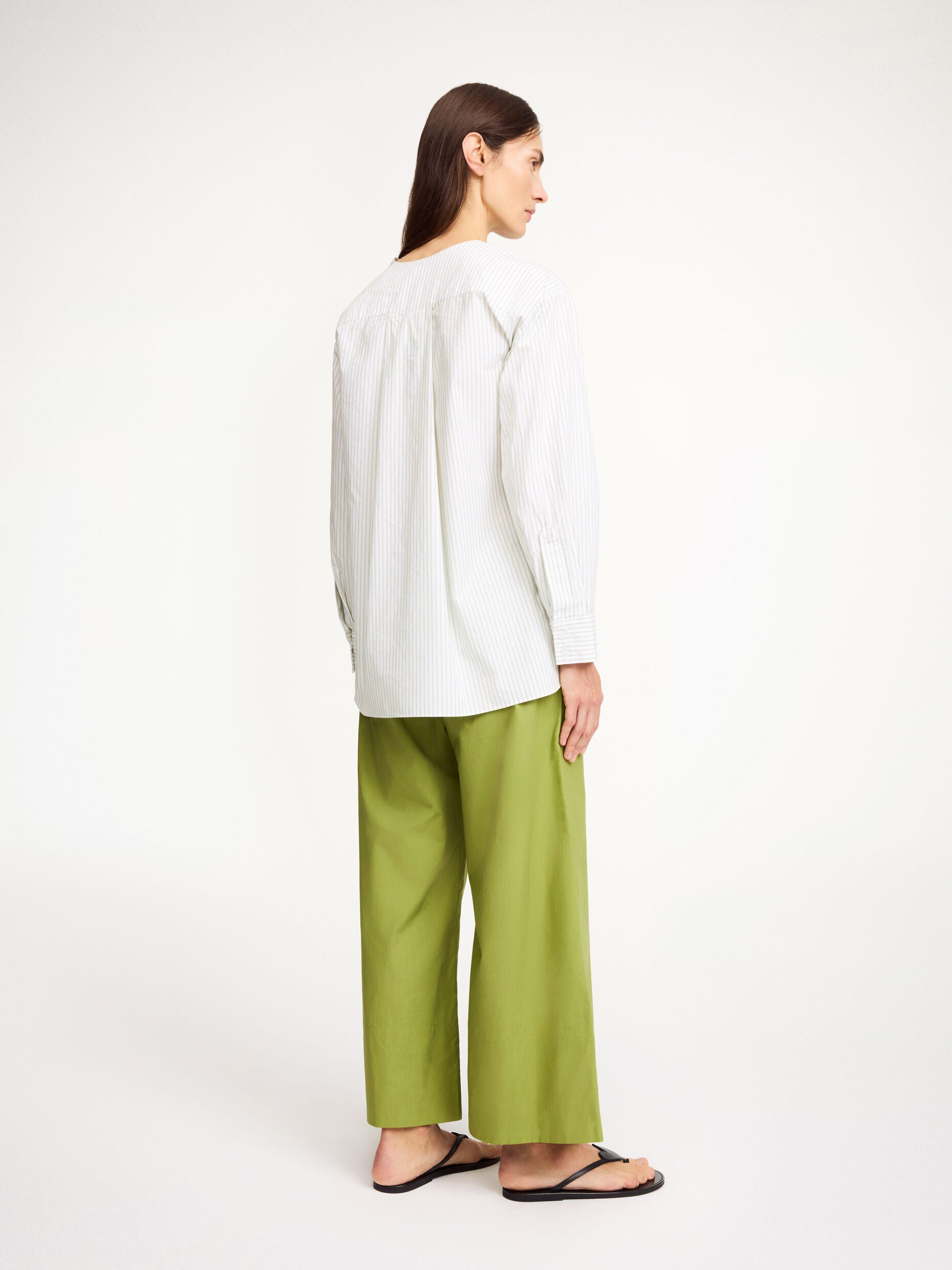 By Malene Birger Fayette organic cotton shirt stripe