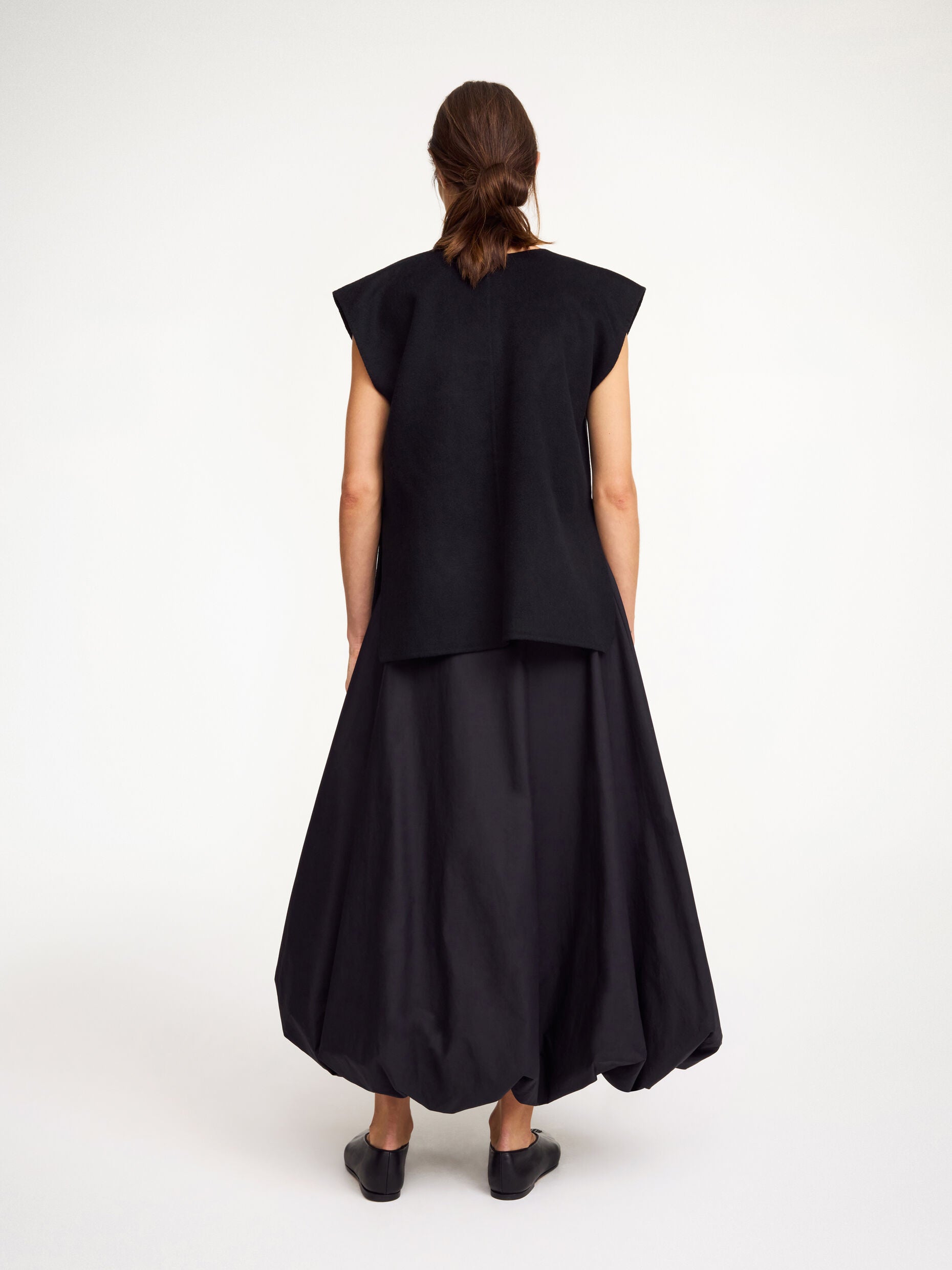 By Malene Birger Cilia wool vest black