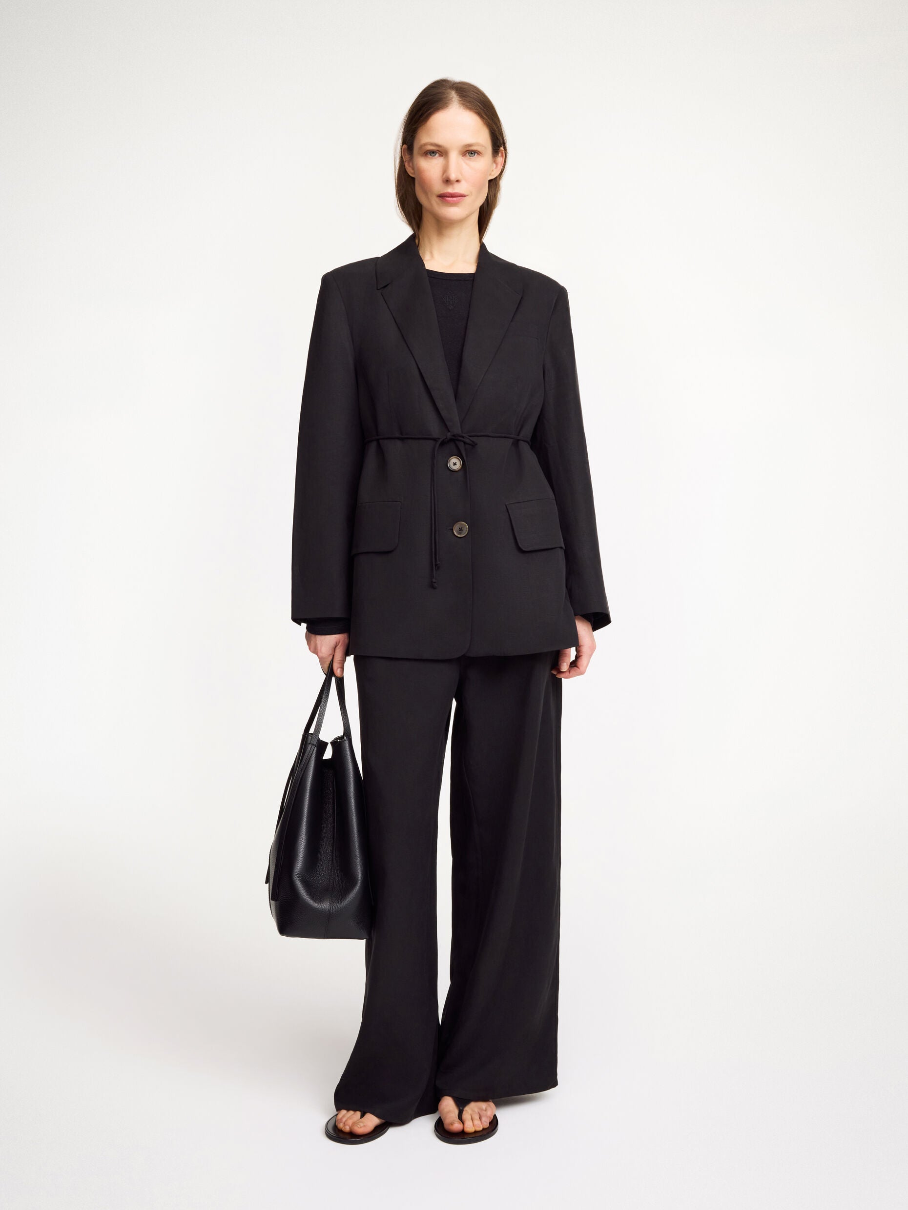 By Malene Birger Hilao single-breasted blazer