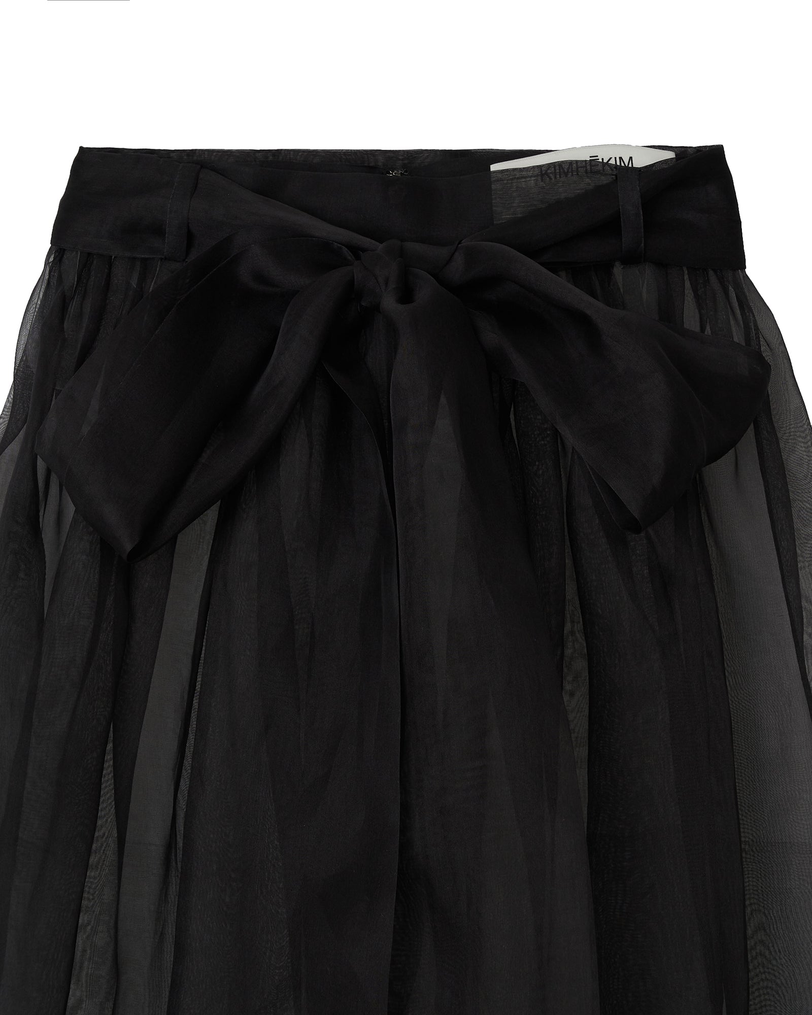 KIMHEKIM Silk Organza Midi Skirt