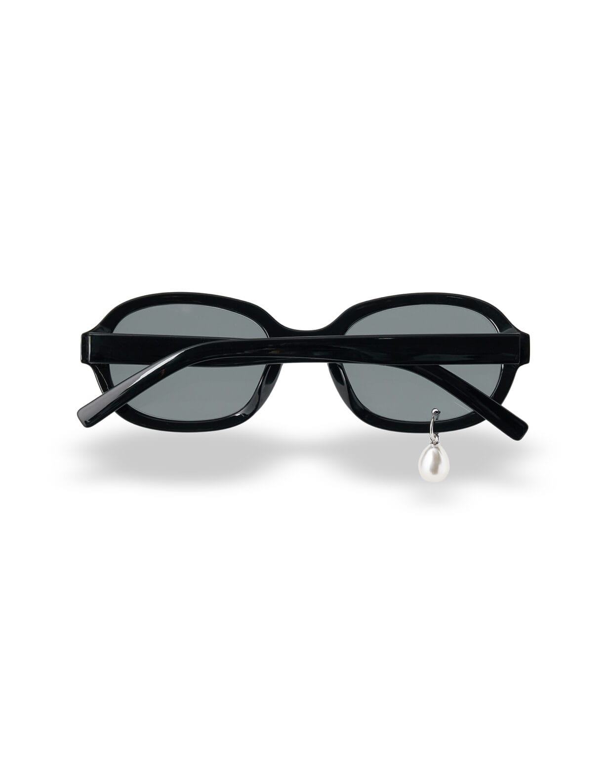 KIMHEKIM Pearl Tear Round Sunglasses