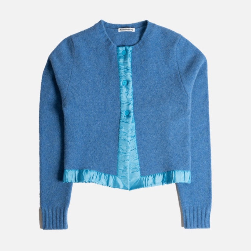 Molly Goddard Anya Cardigan Blue