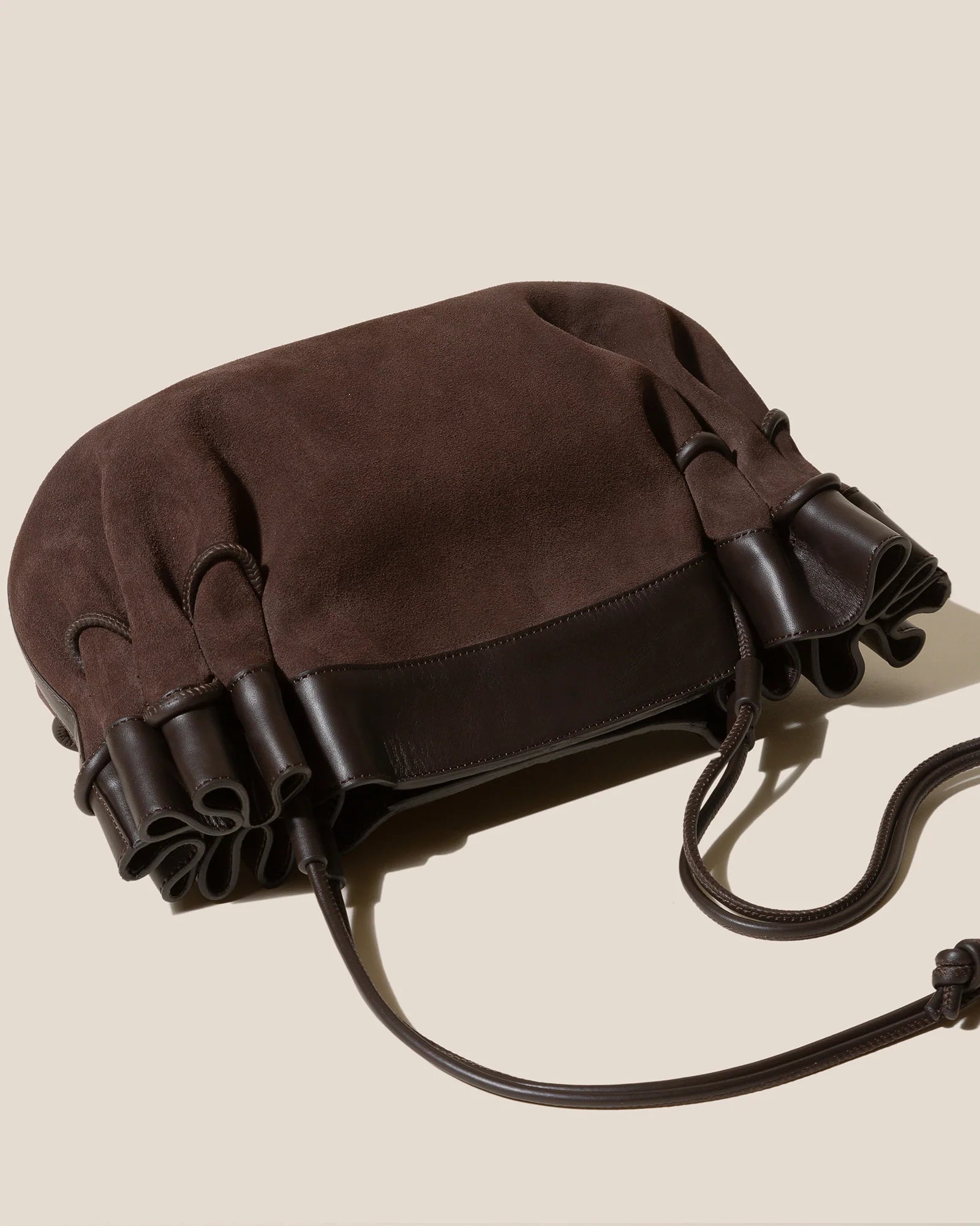 HEREU Arta Suede Dark Brown