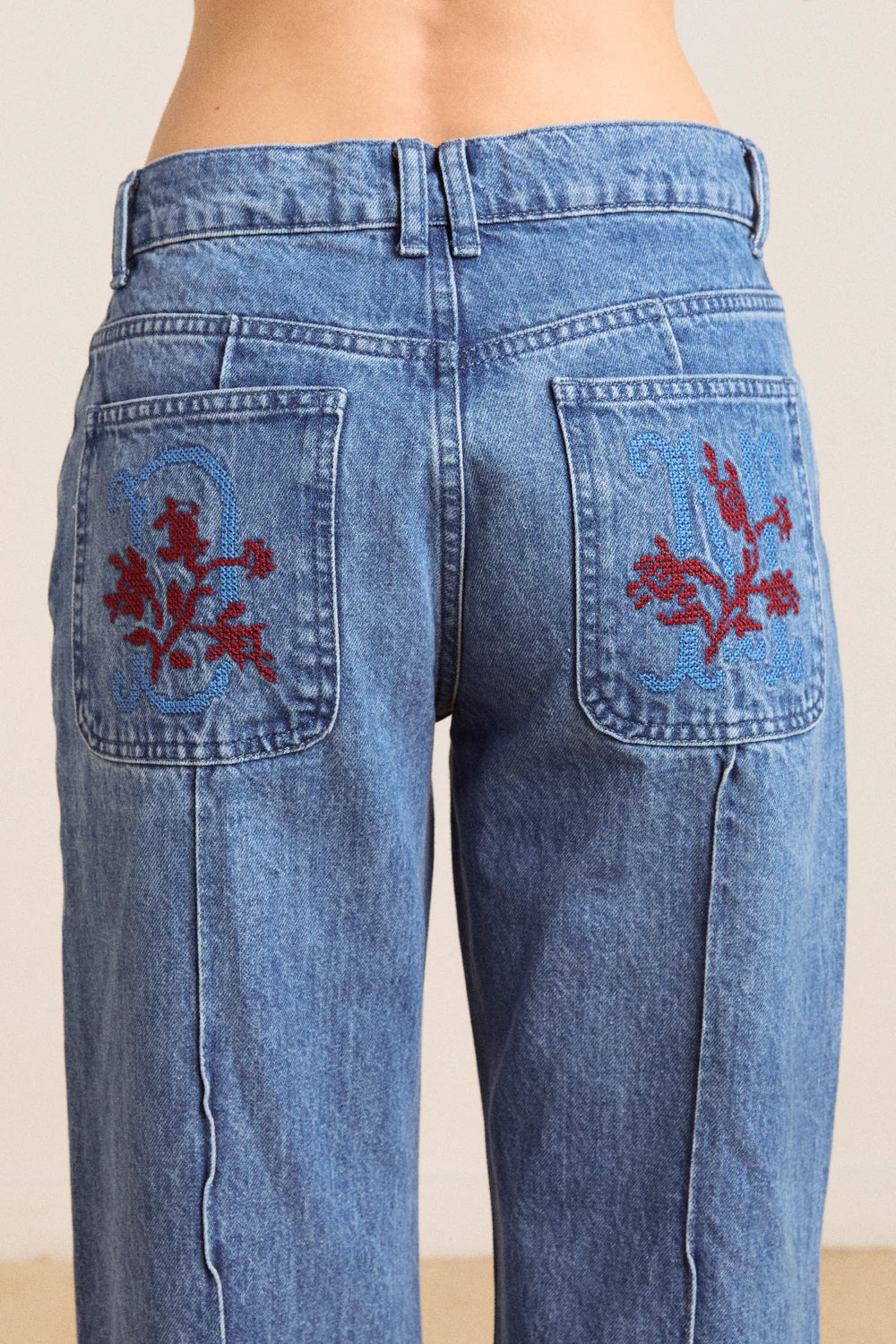 Damson Madder Sylvie Jeans - Bayou Wash
