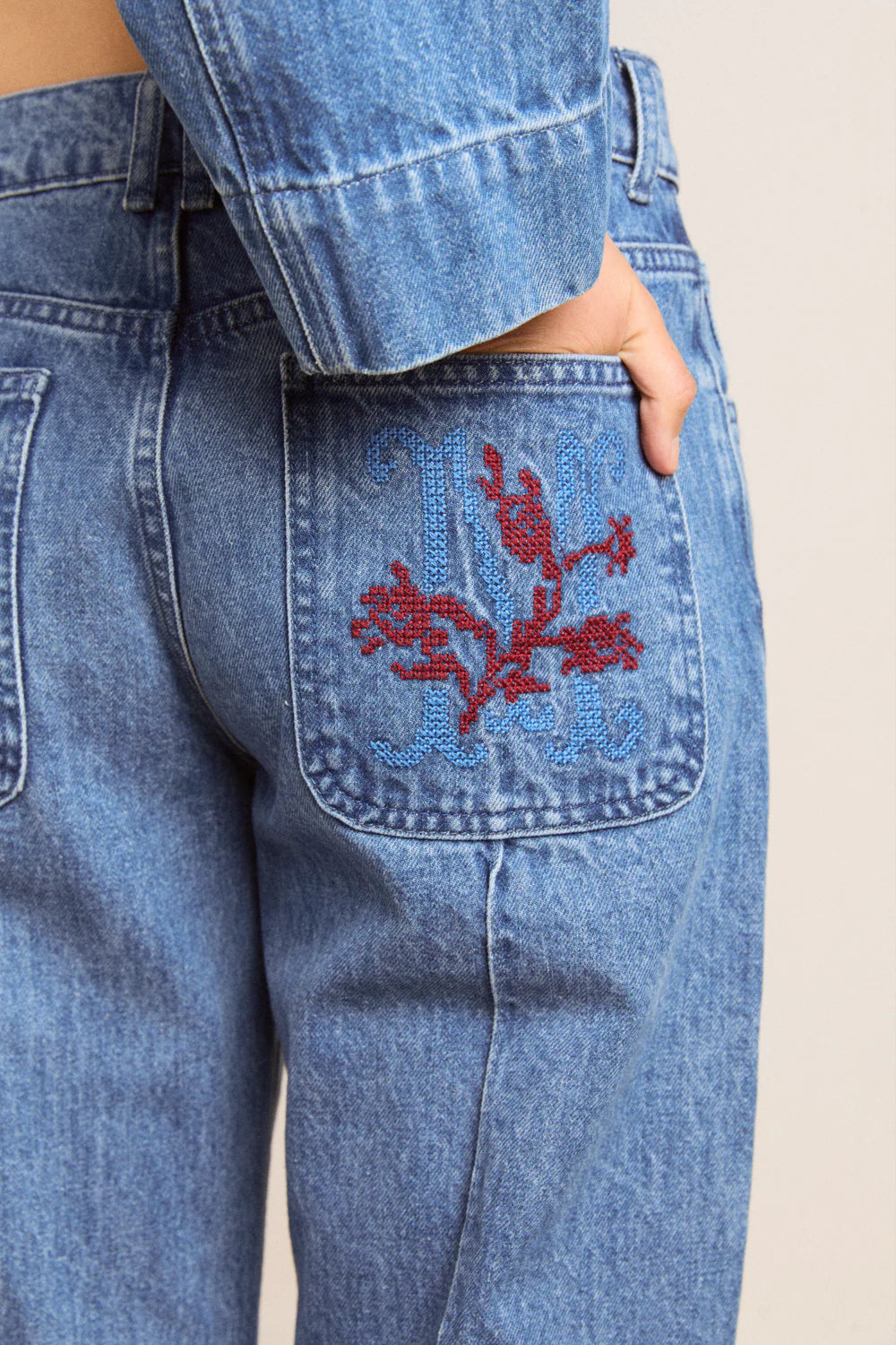 Damson Madder Sylvie Jeans - Bayou Wash