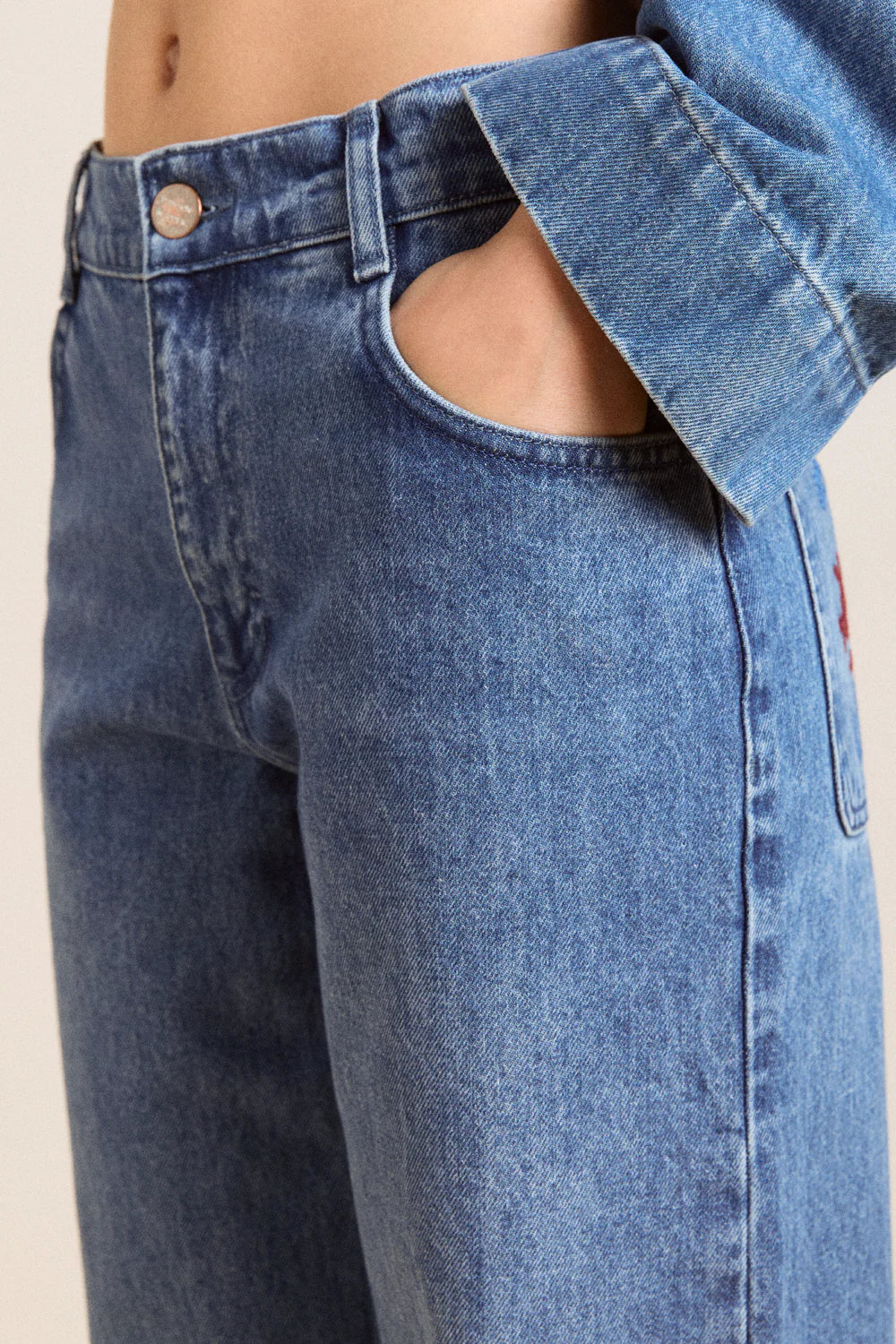 Damson Madder Sylvie Jeans - Bayou Wash