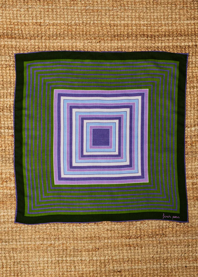 FRNCH FOULARD TANAISIE - VIOLET