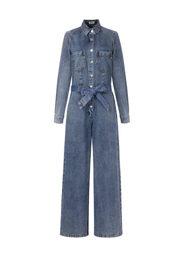 FRNCH COMBINAISON VERVEINE - BLEU JEAN