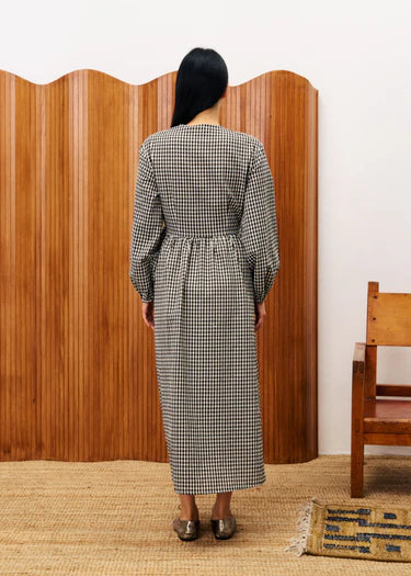 FRNCH ROBE ANEMONE - NOIR
