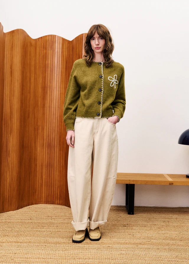 FRNCH JEAN BANCHA - CREAM