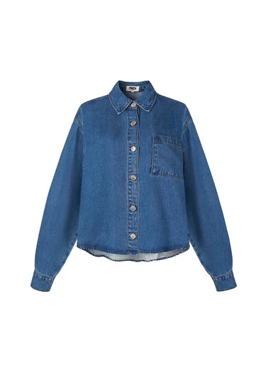 FRNCH CHEMISE MELISSE - BLEU JEAN