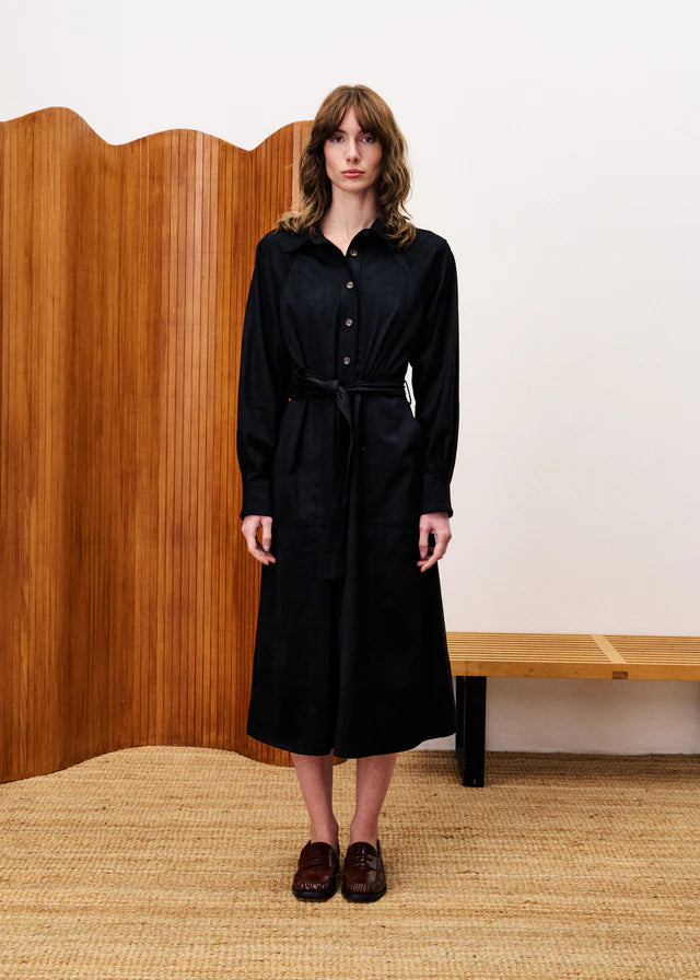 FRNCH ROBE BARBET - NOIR