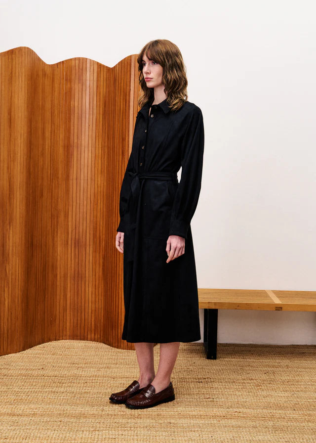 FRNCH ROBE BARBET - NOIR