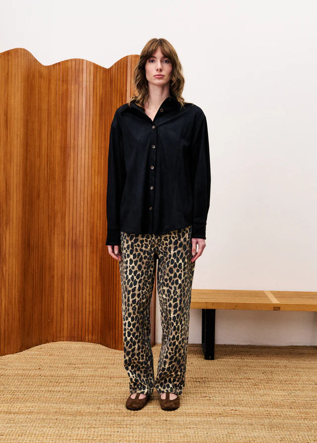 FRNCH CHEMISE CARLIN - NOIR