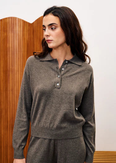 FRNCH PULL CHEDID - TAUPE