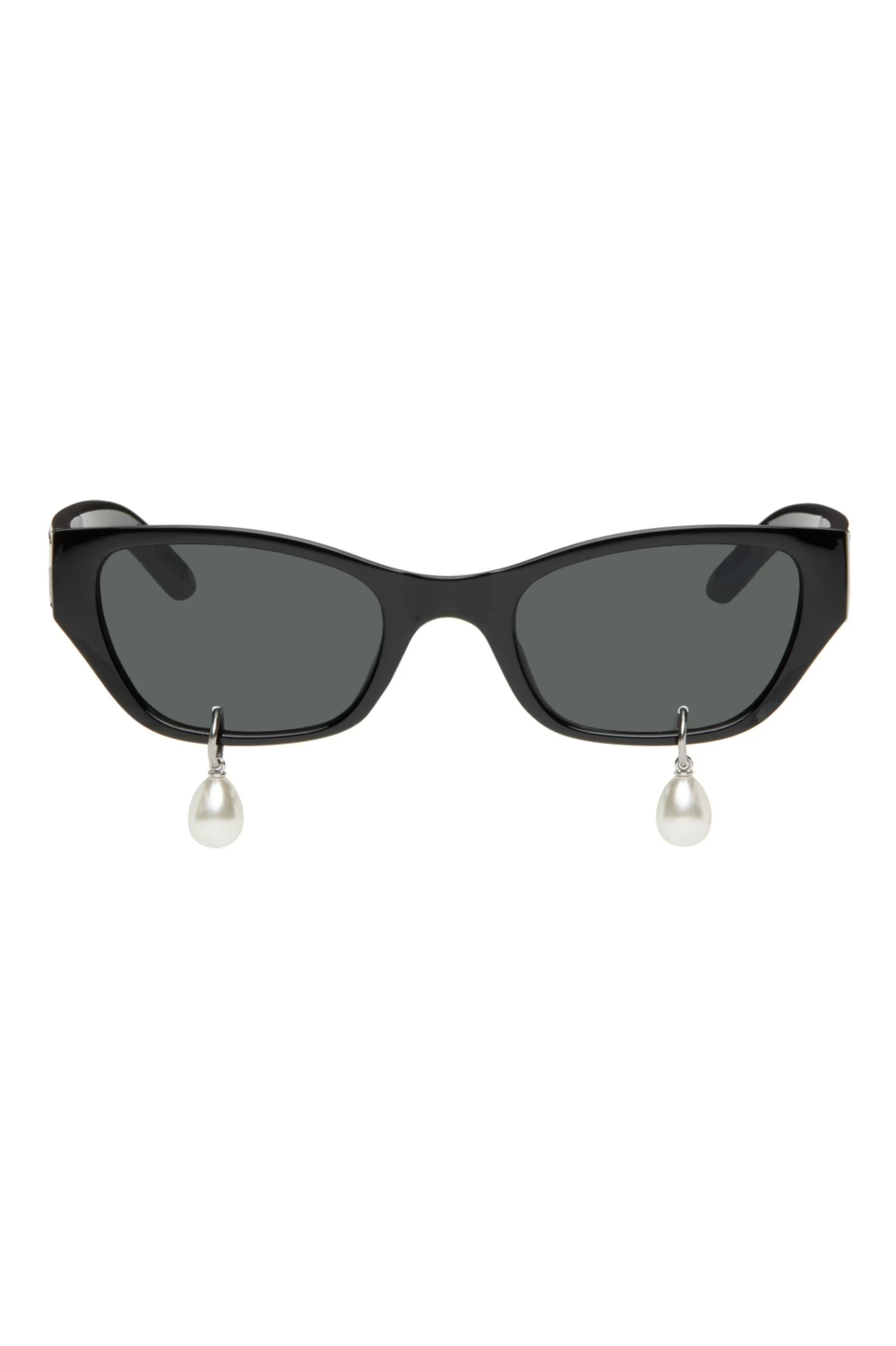 KIMHEKIM Pearl Tears Acetate Sunglasses (2 pearls)