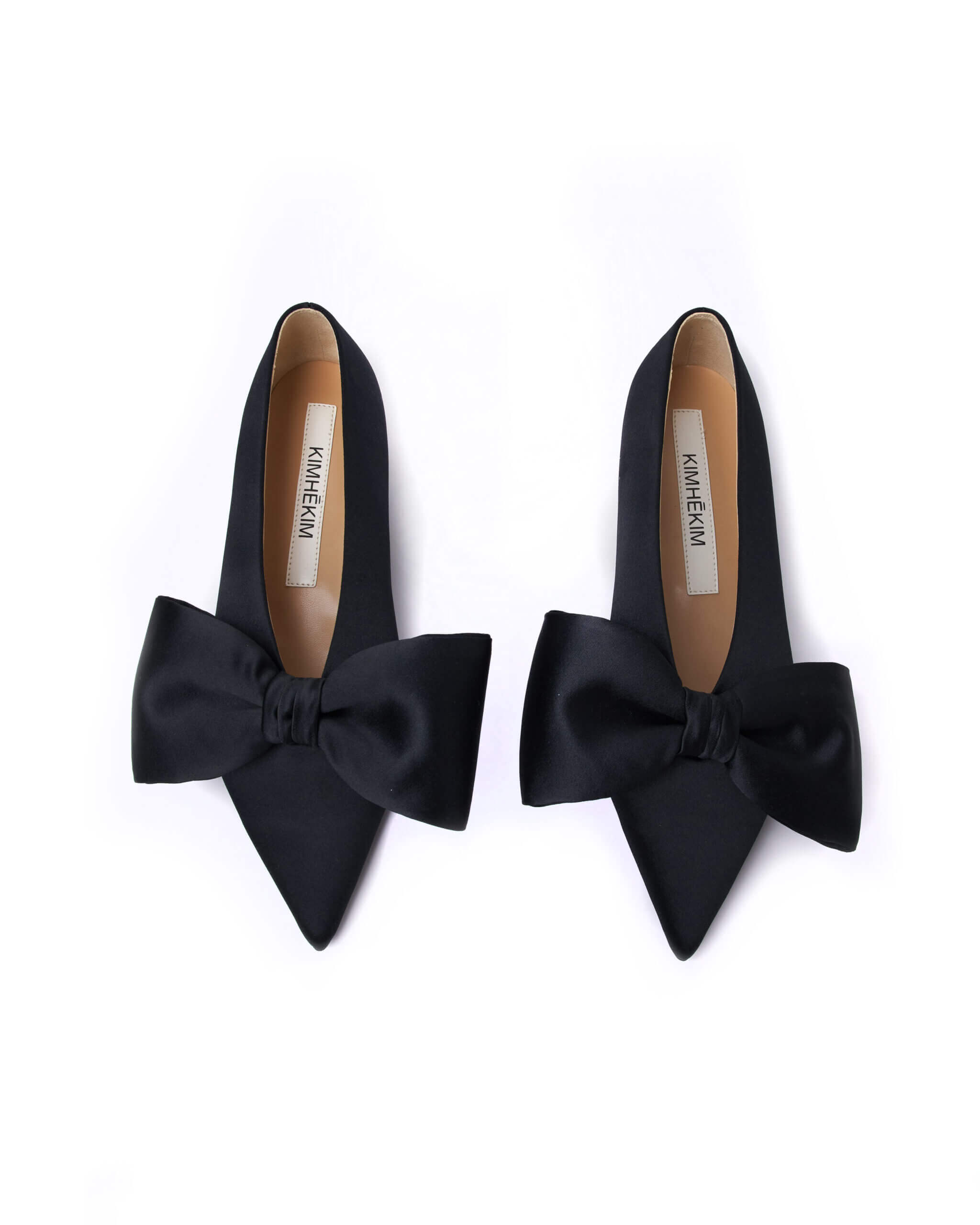 KIMHEKIM Black Monroe ballet flats