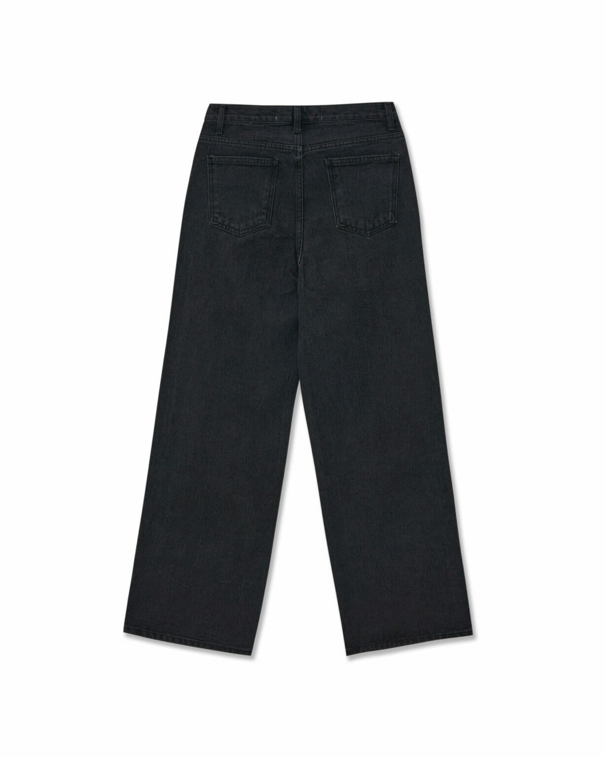 KIMHEKIM Label Wide Denim - Black