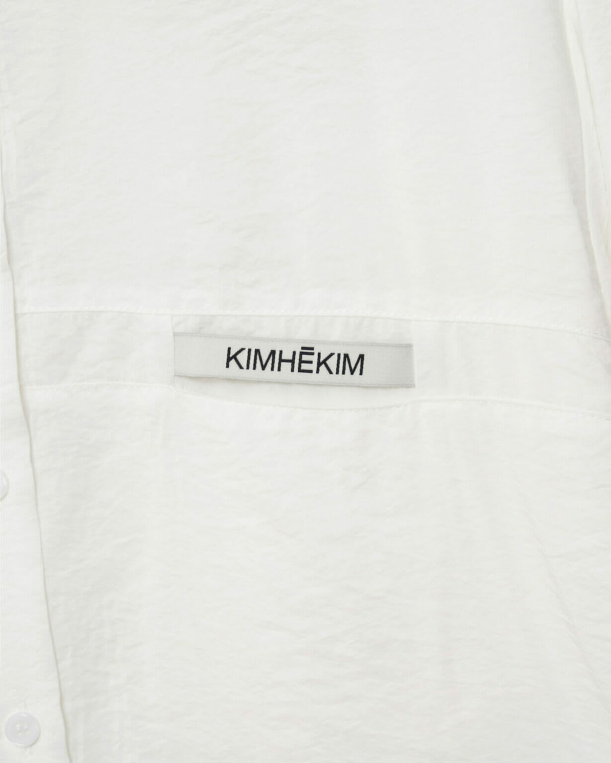 KIMHEKIM Label Shirt - White