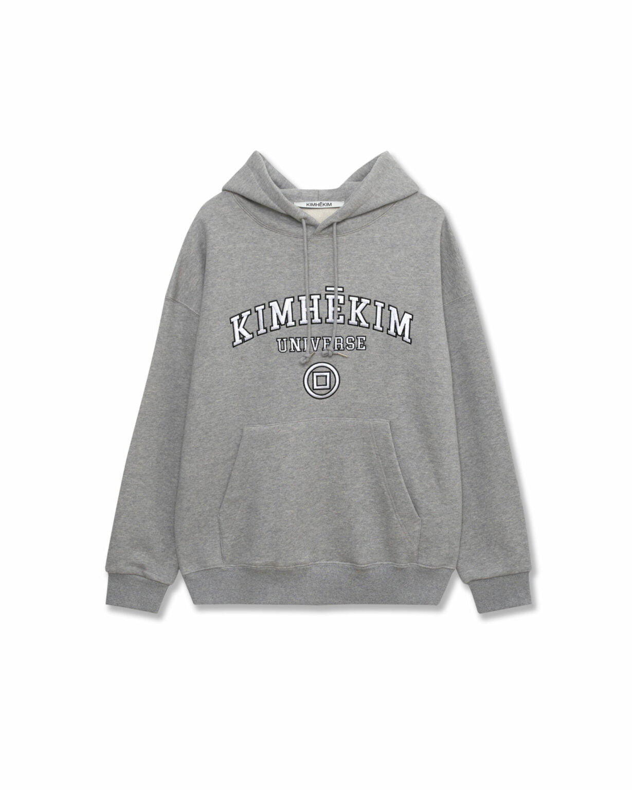 KIMHEKIM Upcycled Dyied Universe Hoodie - Gray