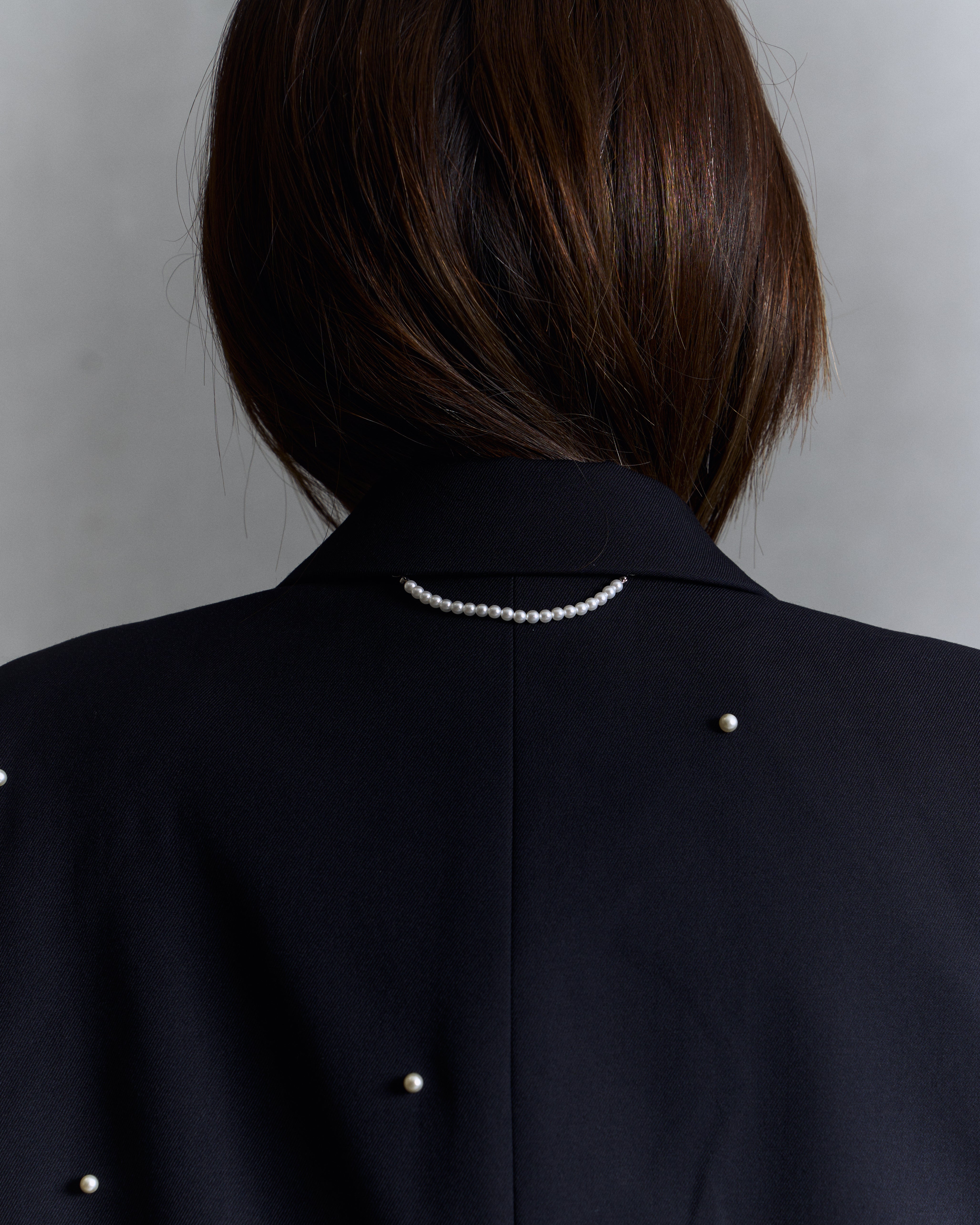 KIMHEKIM Pearl Embellished Single Breast Blazer