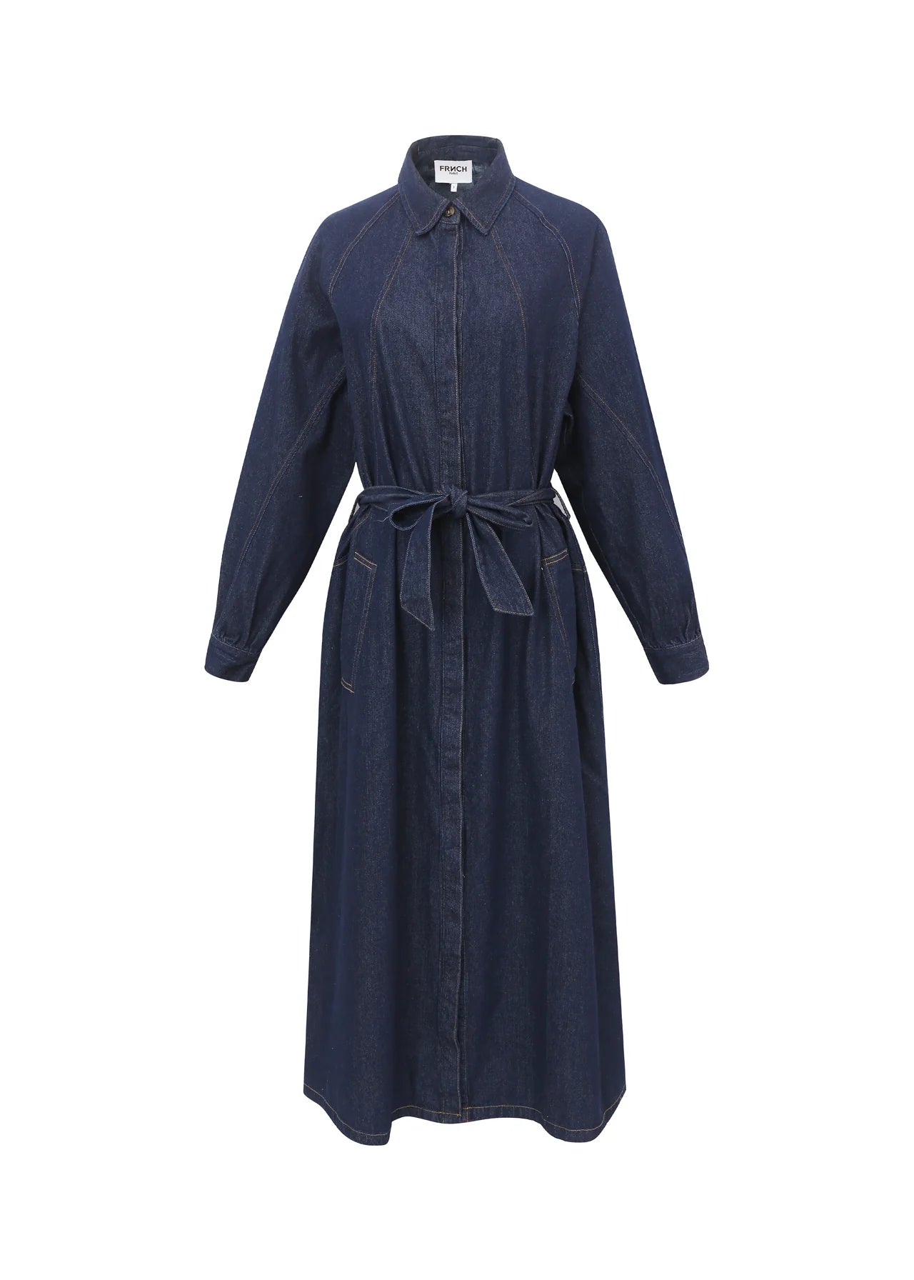 FRNCH ROBE BLEU MARINE