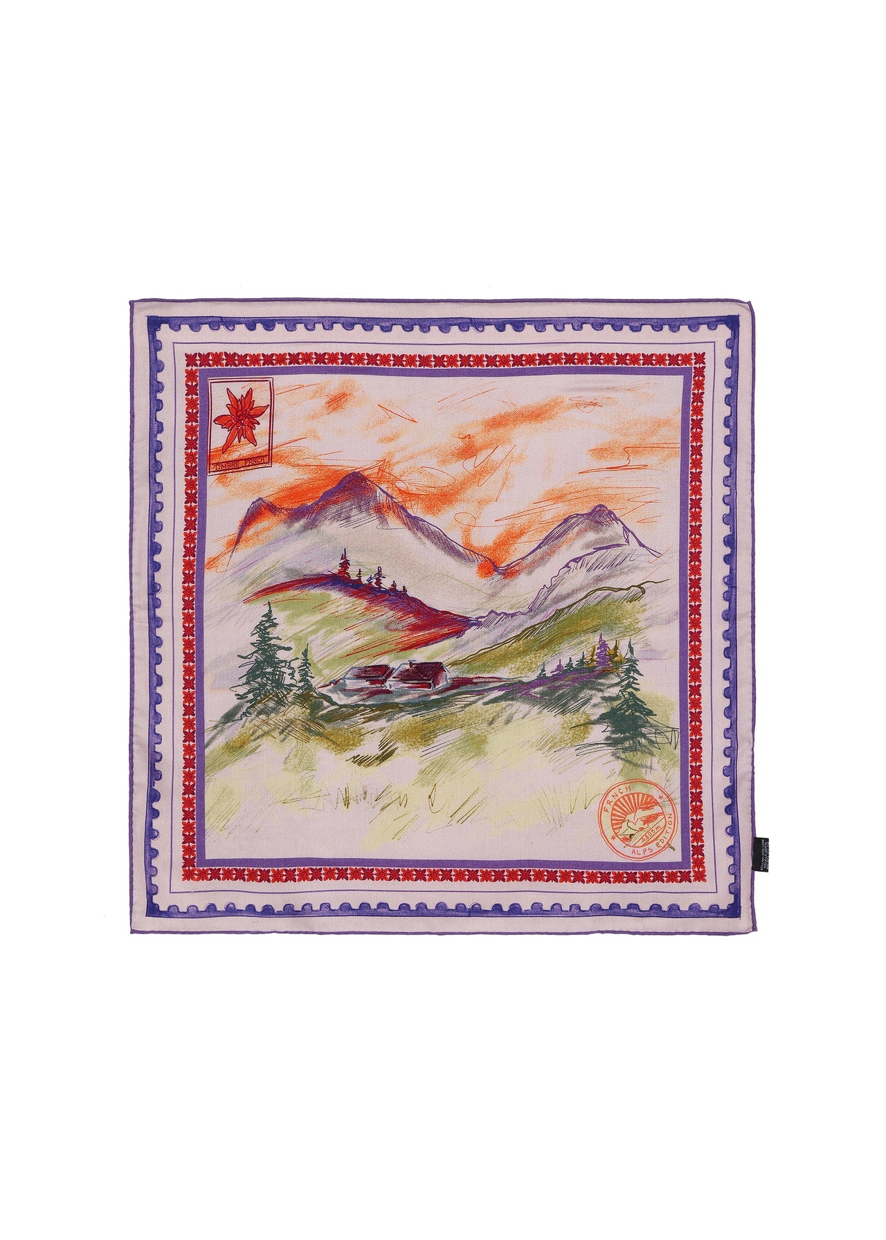 FRNCH FOULARD ALPS