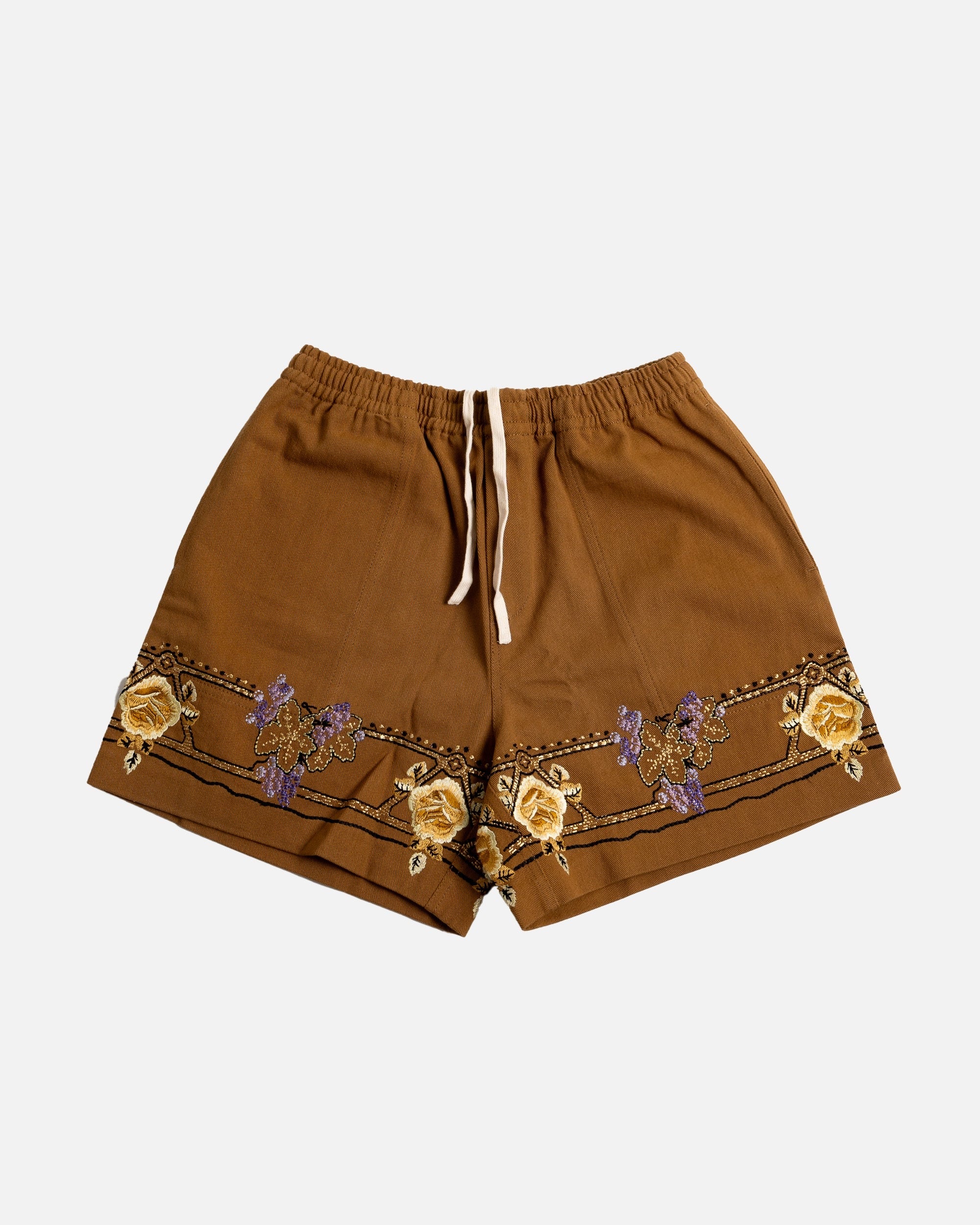 BODE Autumn Royal Shorts Brown